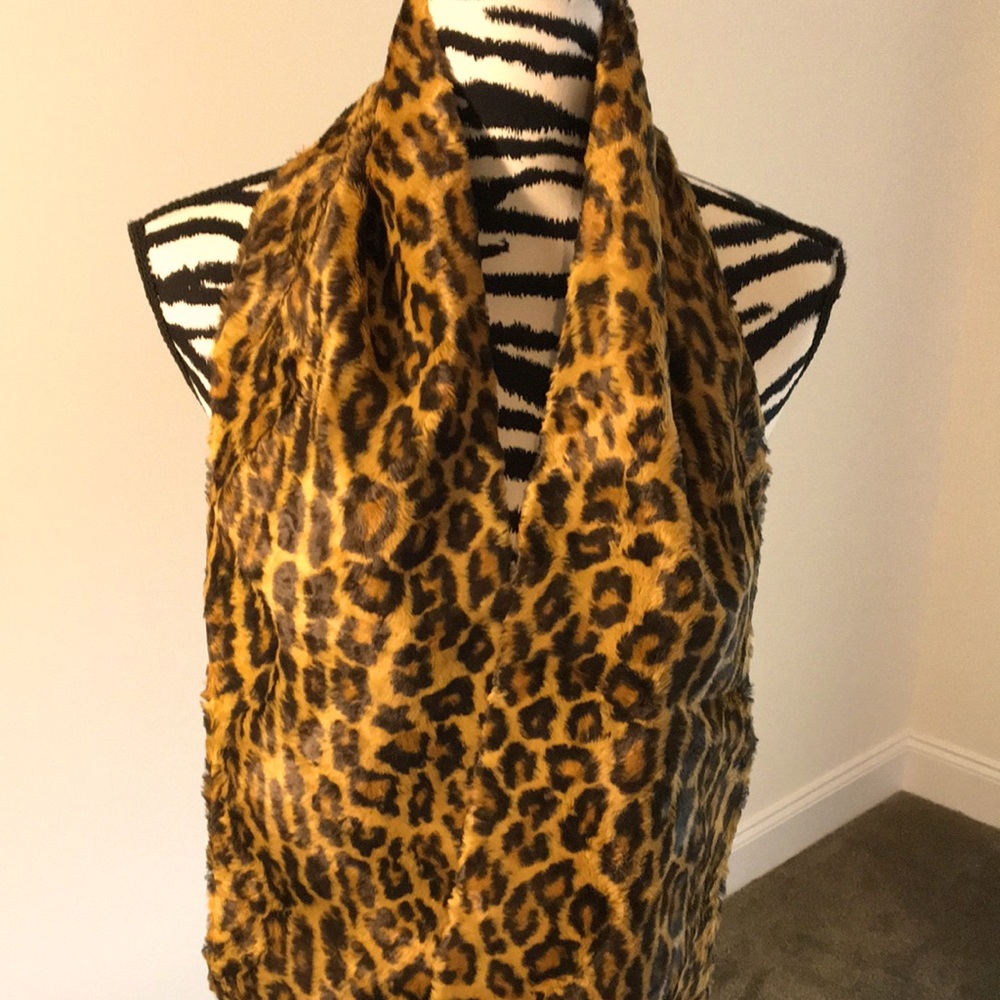 Talbots Cheetah scarf